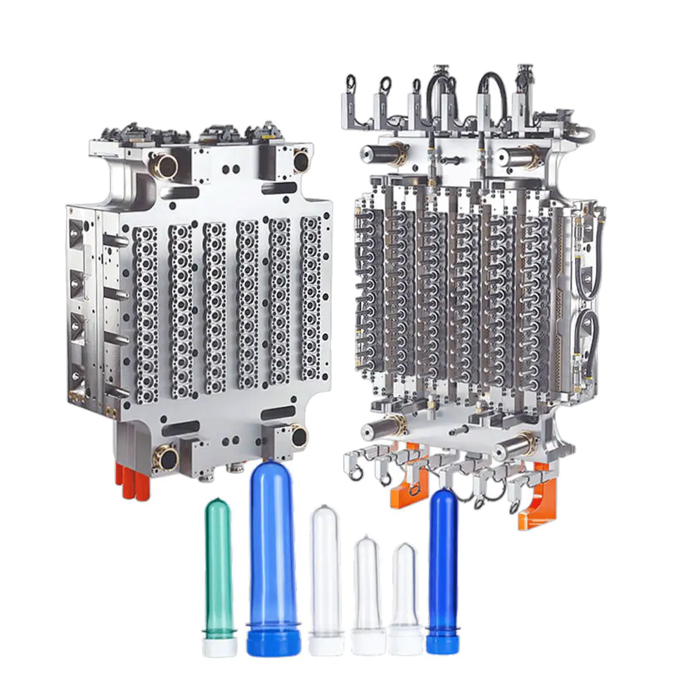 72 Cavity Hot Runner No Tailgate Pet Preform Mould 72 Cavity Hot Runner No Tailgate Pet Preform Mould